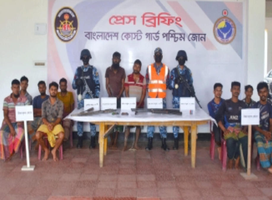 সুন্দরবনে অপহৃত ৯ জেলেকে উদ্ধার করল কোস্ট গার্ড, আটক ২ 
