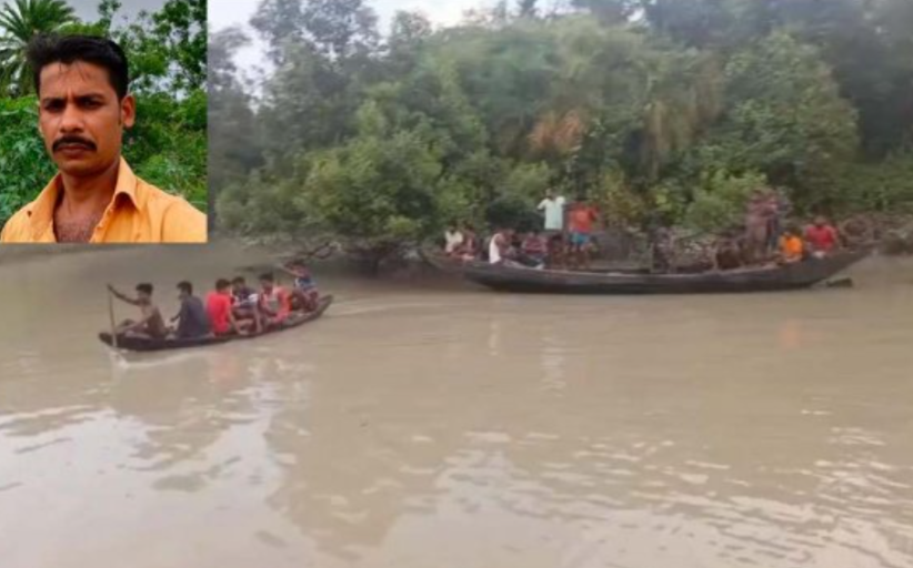 সুন্দরবনে জেলেকে ধরে নিয়ে গেছে কুমির