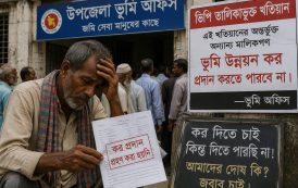 ভিপি তালিকাভুক্ত খতিয়ানের জটিলতায় হাজারো ভূমি মালিকের ভোগান্তি, ভূমি উন্নয়ন কর দিতে না পেরে সেবা থেকে বঞ্চিত নাগরিকরা, প্রশ্নের মুখে ভূমি প্রশাসন-