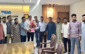 চট্টগ্রাম ওয়াসার নবনিযুক্ত এমডিকে চট্টগ্রাম দক্ষিণ জেলা জাতীয়তাবাদী পেশাজীবী পরিষদের শুভেচ্ছা