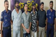 দেশজুড়ে আলোচিত শীর্ষস সন্ত্রাসী ডেভিড ইমন সহযোগী সহ যশোরে গ্রেপ্তার