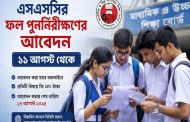এসএসসির ফল পুনর্নিরীক্ষণের আবেদন ১১ আগস্ট থেকে